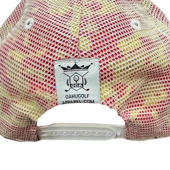 OGA Sunset Oahu Golf Hat Cap SnapBack Hawaii Hawaiian Island Limited Edition - Picture 3 of 7